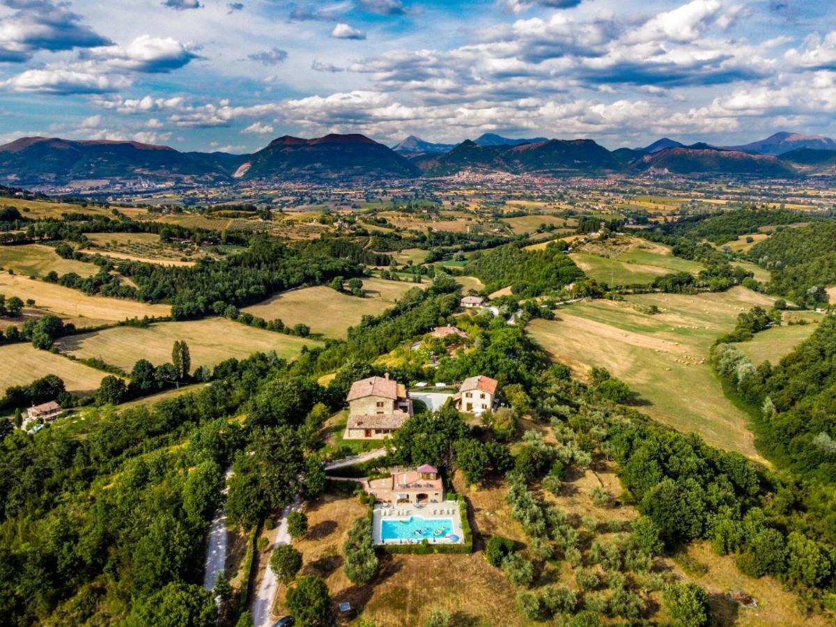 Agriturismo Casalta Villa Gubbio Buitenkant foto